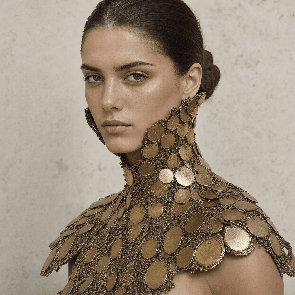 Skin and gold share one history.